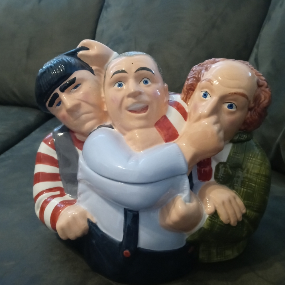 The three stooges cookie jar